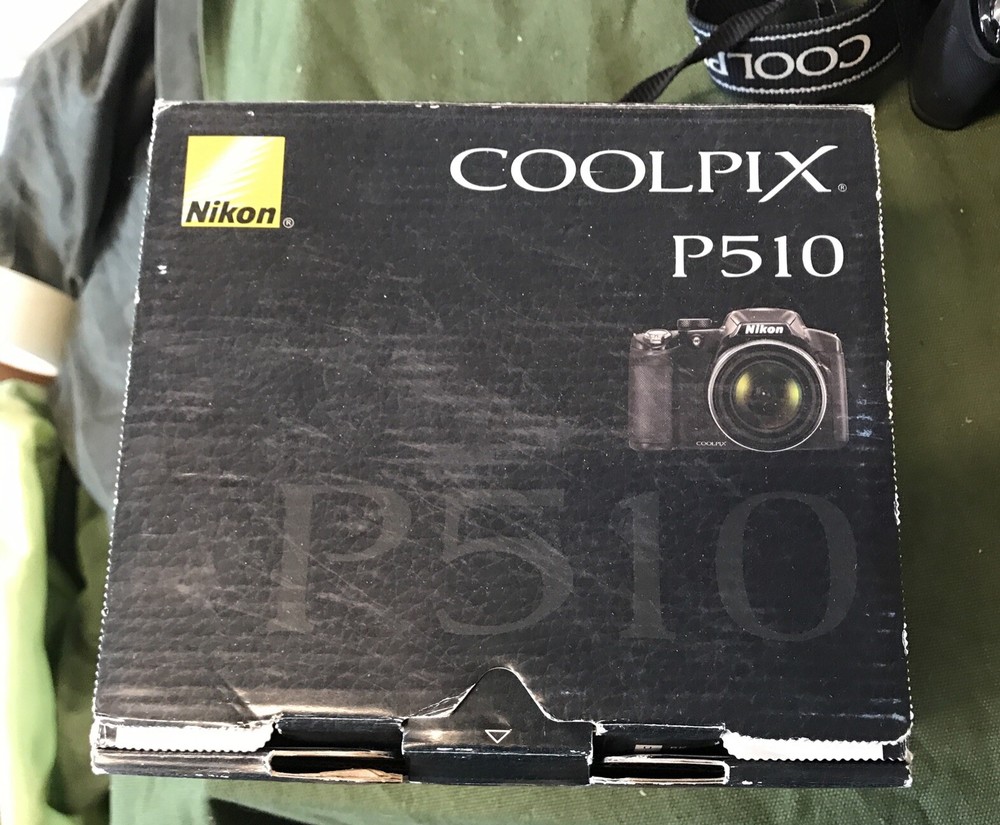 Nikon COOLPIX P510 16.1MP Compact Digital Camera Black Japan (t)