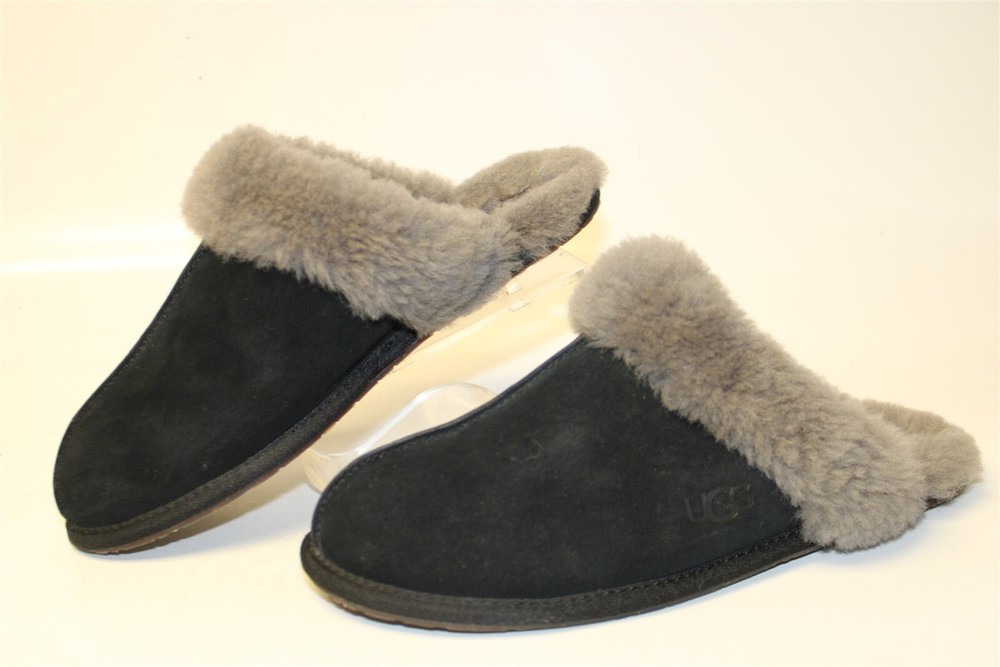 UGG Australia Scuffette II House Slipper Womens 10 41 Sheepskin Shoes 1106872