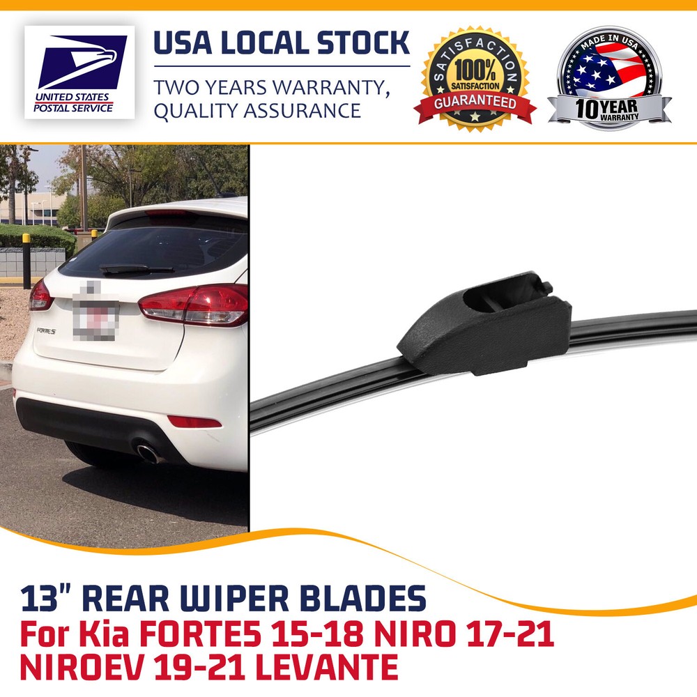 13inchRear Windshield Wiper Blades All Season High quality Durable NEW