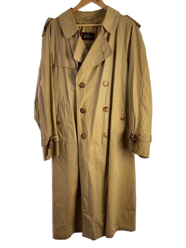 Herno Old/Trench Coat/-/Cotton/Beg/Dirty 5578