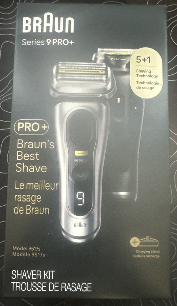 Braun Series 9 9517s PRO+ Electric Razor for Men, Wet & Dry Electric Razor - NEW