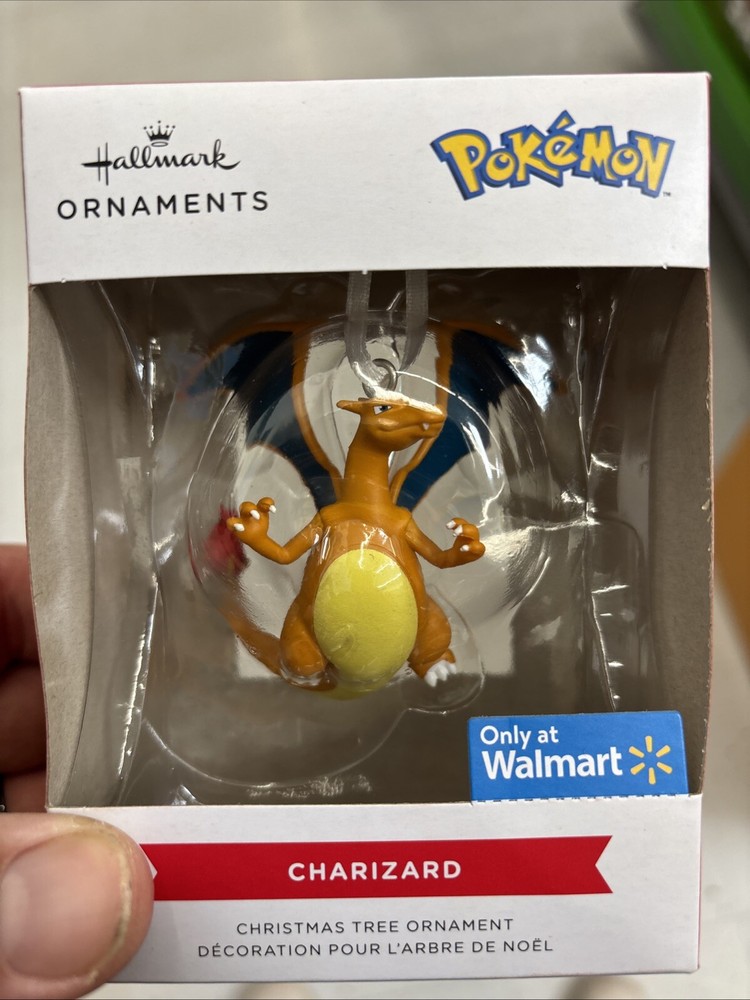 Hallmark Ornaments Pokemon Charizard 2023 Walmart Exclusive Christmas Ornament