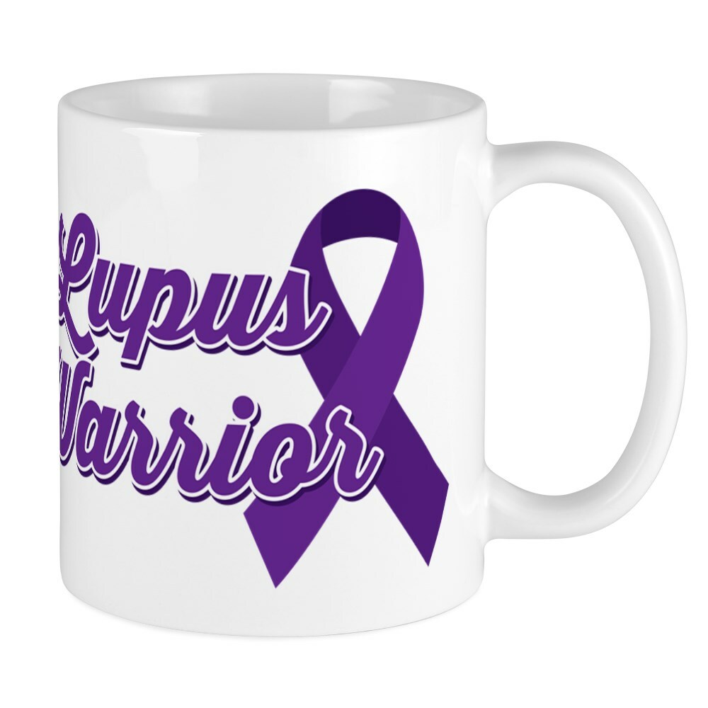 CafePress Lupus Warrior Mugs 11 oz Ceramic Mug (310786794)