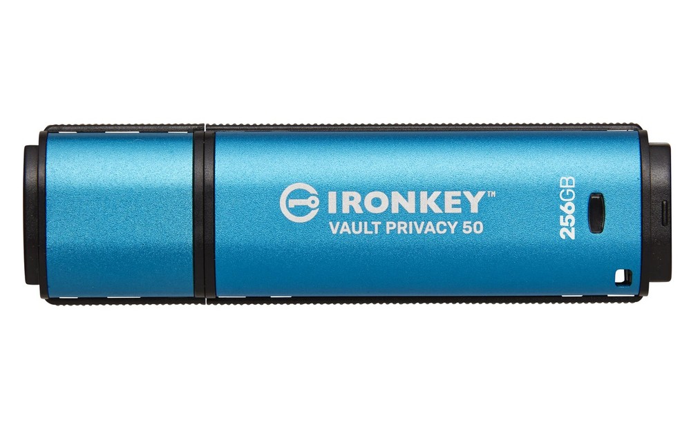 IronKey Vault Privacy 50 256GB Encrypted USB | FIPS 197 | AES-256bit | BadUSB...