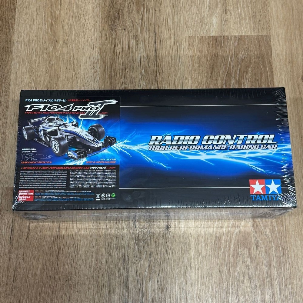 Tamiya 1/10 RC F104 PRO II Chassis Radio Control Car Kit 58652