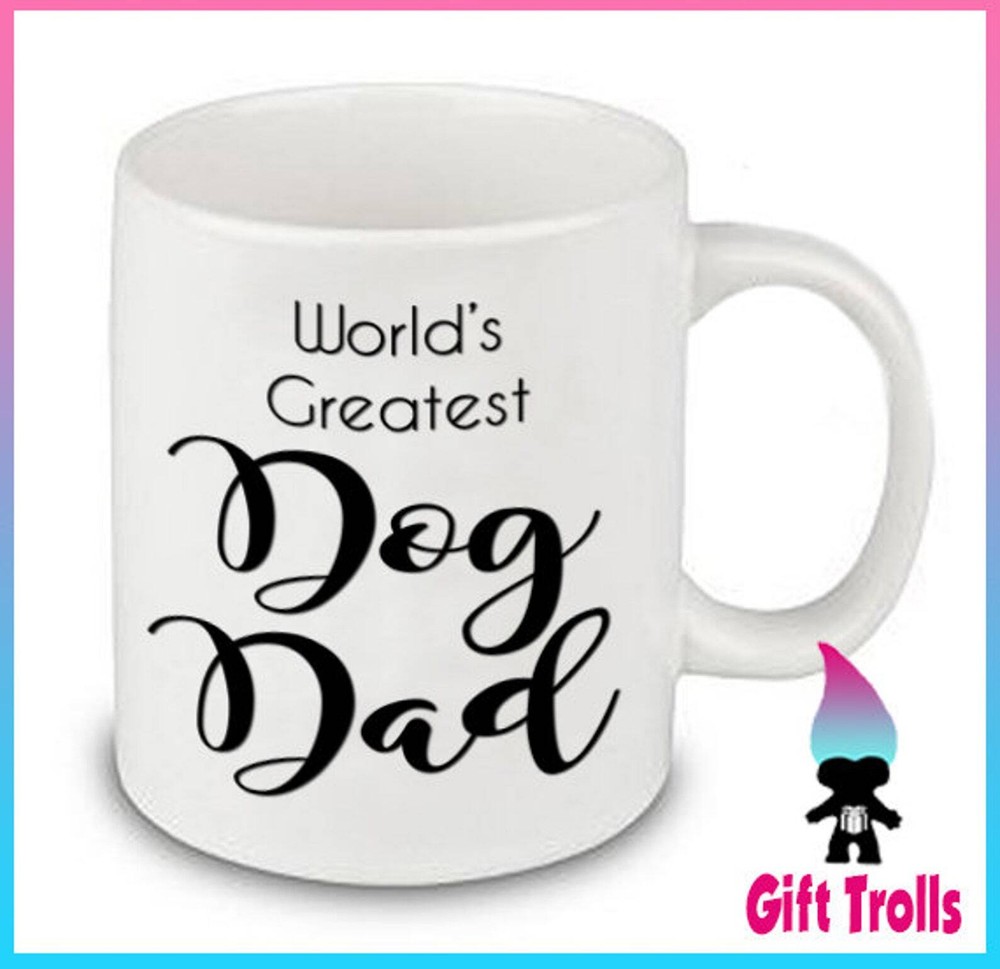 Pet Parent Gift For Dad Cute Coffee Mug Funny Coffee Mug Gift For Him Custom Mug