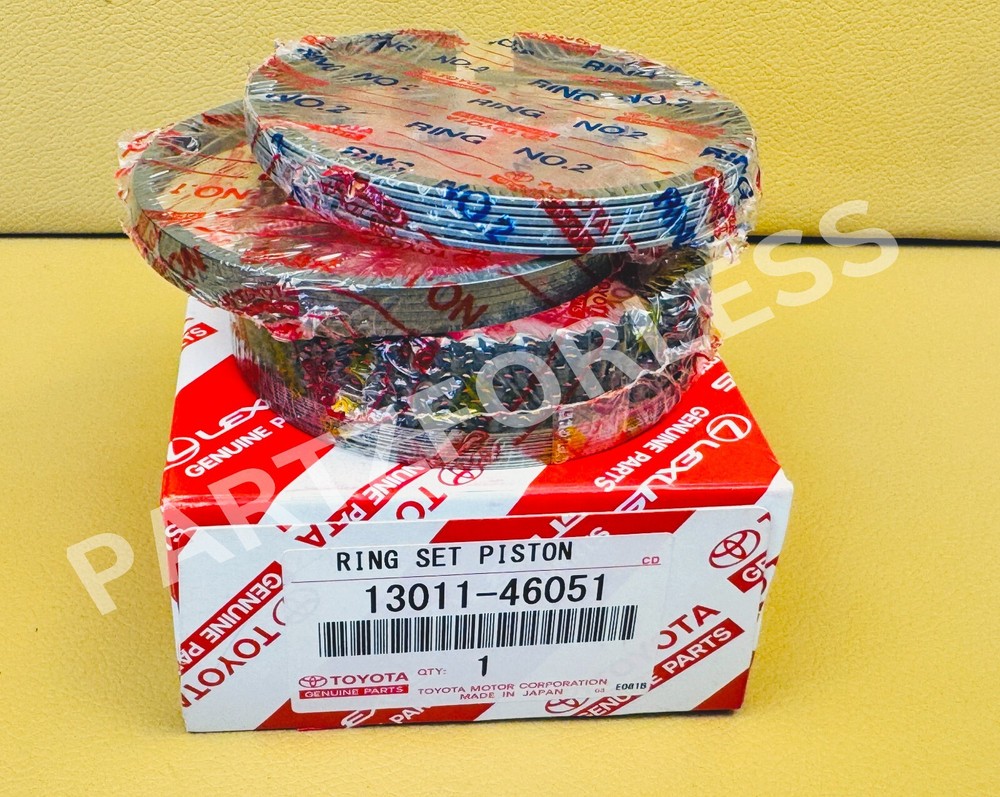 Toyota OEM Supra 2JZ-GTE JZA80 Piston Ring Set 13011-46051 New Genuine