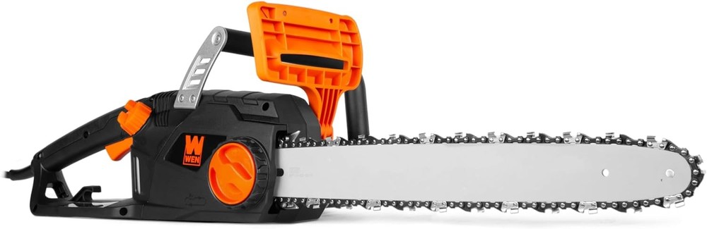 WEN 15-Amp 18-Inch Electric Chainsaw 4118 for Powerful Cutting