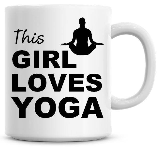 Funny Yoga Lover Coffee Mug for Women – Humorous Gift Idea