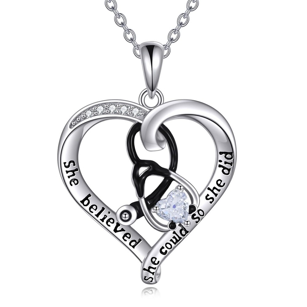 Nurse Gifts for Women Graduation for Nurses Female Sterling Silver Stethoscop...