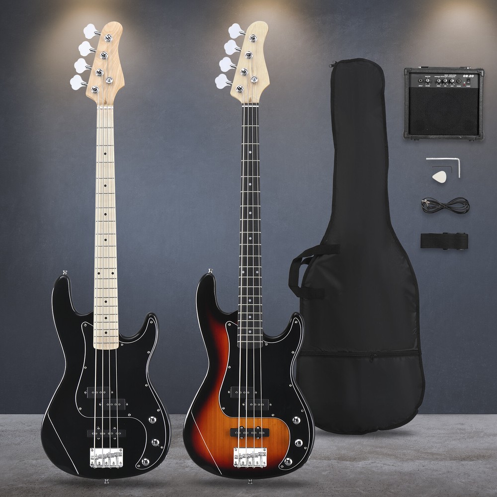 Ktaxon 46-In Electric KP Bass Guitar Starter Kits for Student