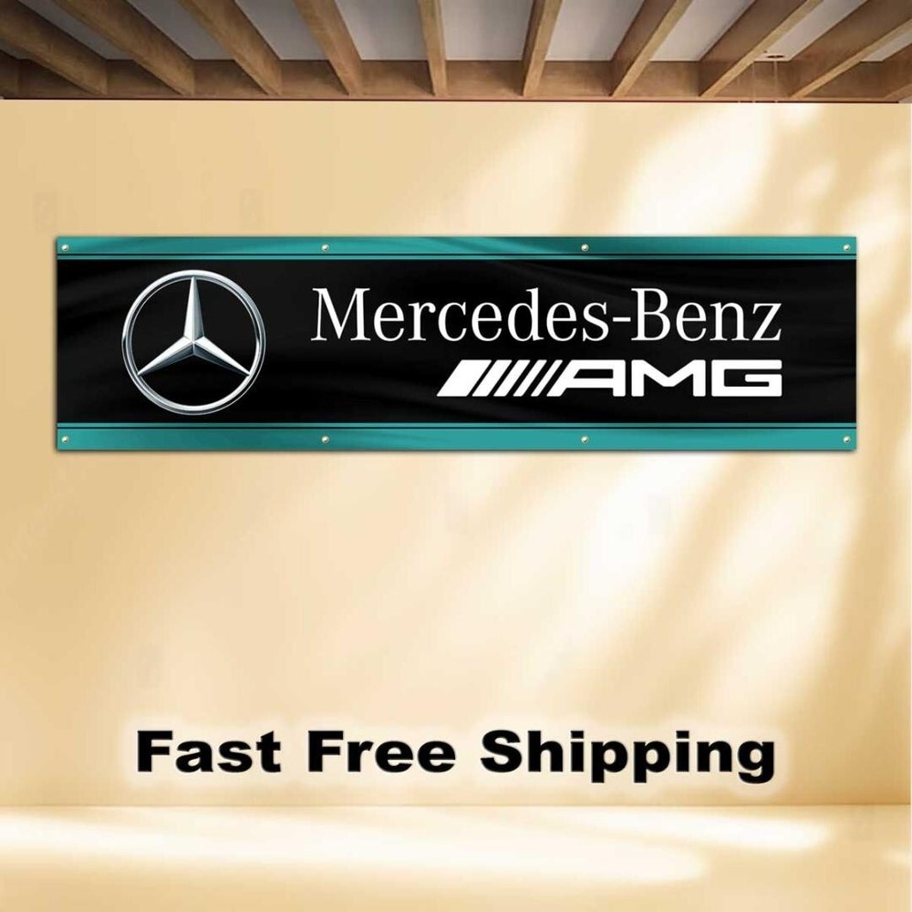 Mercedes-Benz 2'X8' BANNER FLAG