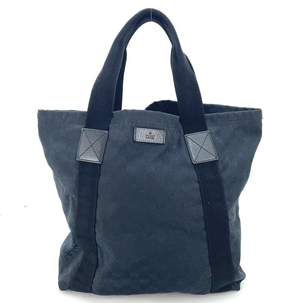 Gucci GG Tobe Bag Business Black Vertical Shoulder FS142 honorific  