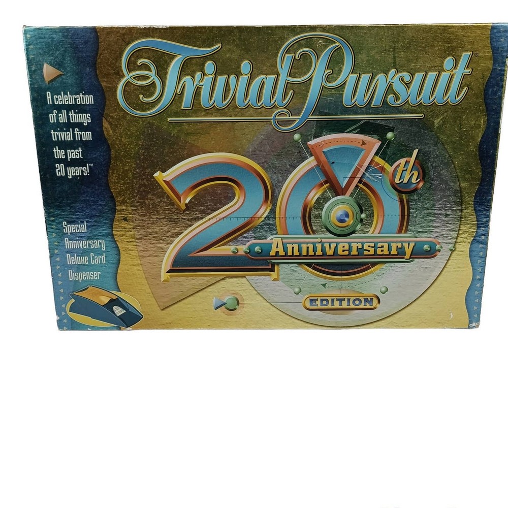 HASBRO Trivial Pursuit 20th Anniversary Edition 2002 Board Game