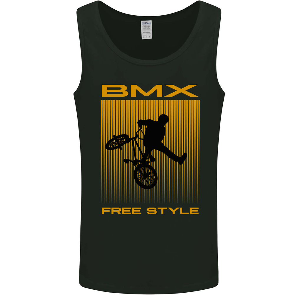 BMX Freestyle Cycling Bicycle Bike Mens Vest Tank Top