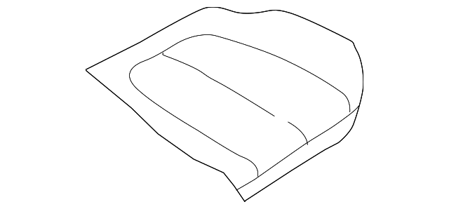 Genuine GM Trim Rear Cushion Left-hand   (N Esn) 91175938