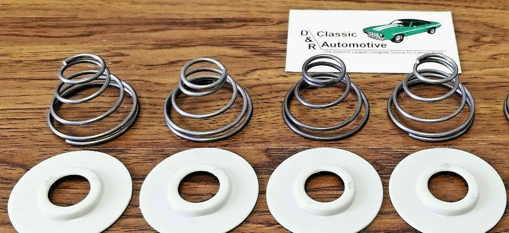 8-Piece Window Crank Washers and Springs Kit for Chevy Olds Buick Cadillac Chevrolet