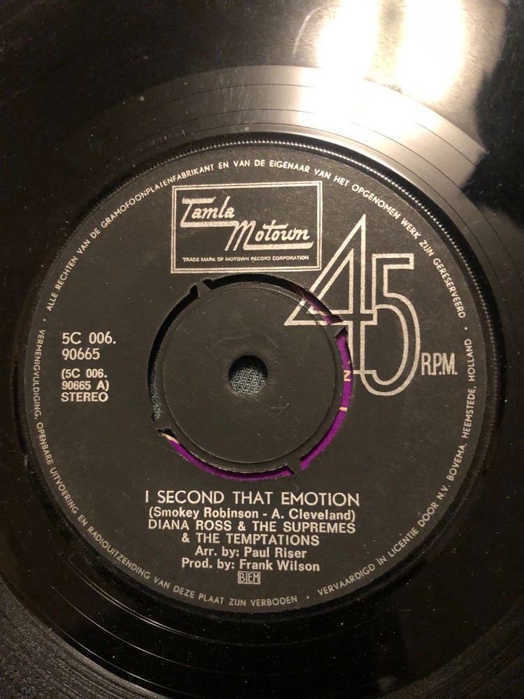 Diana  Ross & the Supremes 7 The Temptations on TM 90665