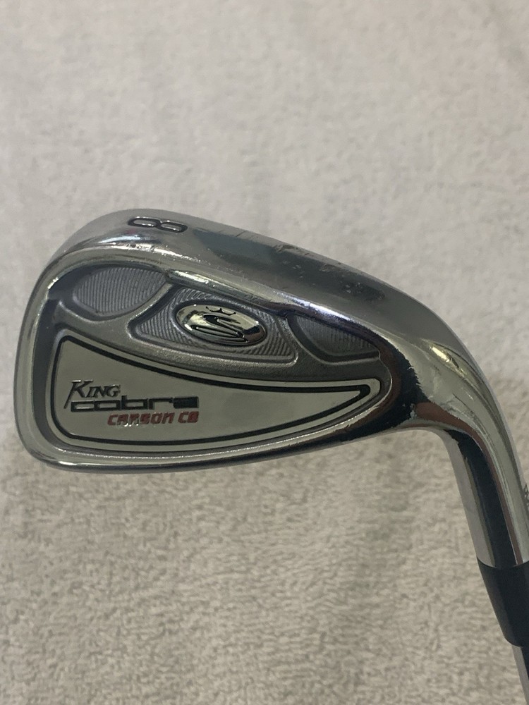 King Cobra Carbon CB Single 8 Iron True Temper Dynamic Gold S300 Steel Stiff