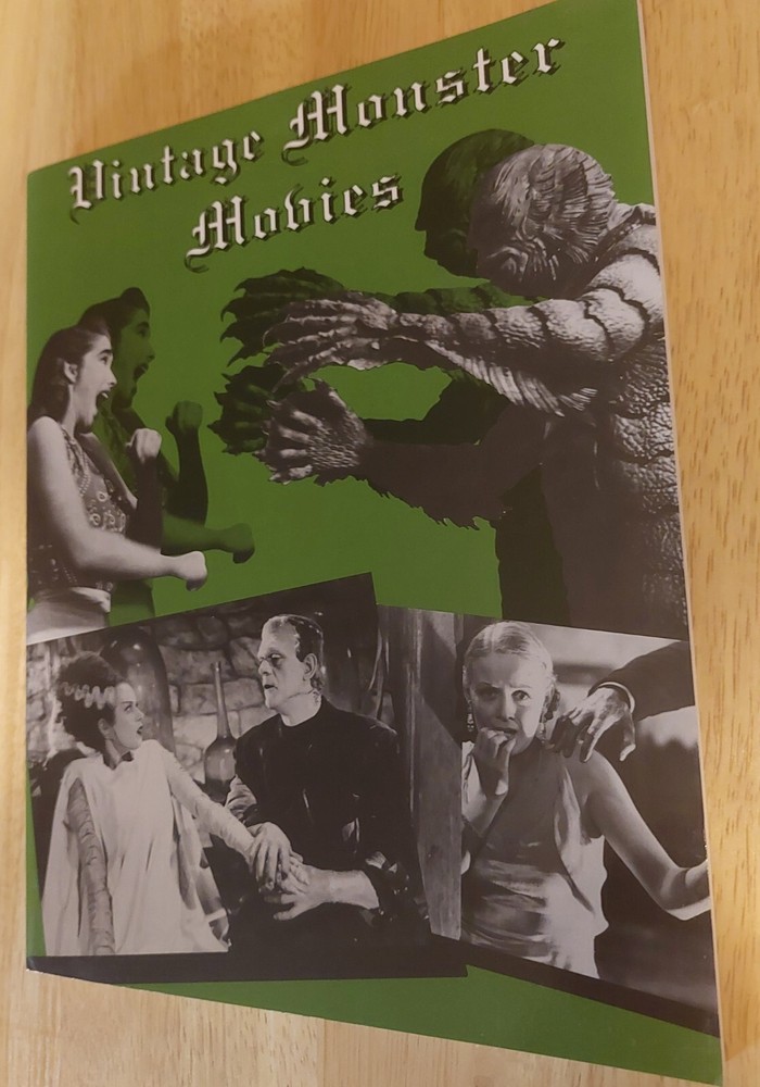 Vintage Monster Movies by Robert Marrero. Fantasma Books