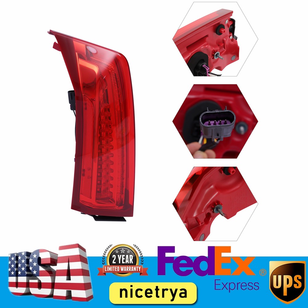 For 2013-2018 Cadillac ATS Sedan Left LED Tail Light Driver Side Tail Lamp LH