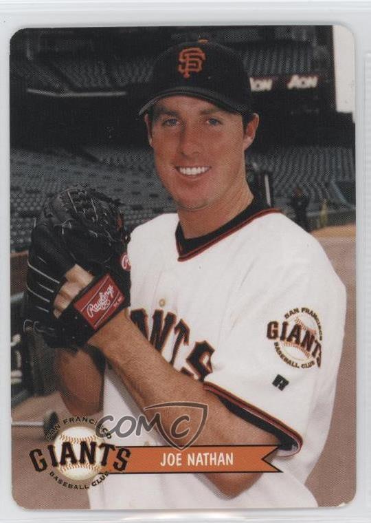 2003 Keebler San Francisco Giants Stadium Giveaway Joe Nathan #27