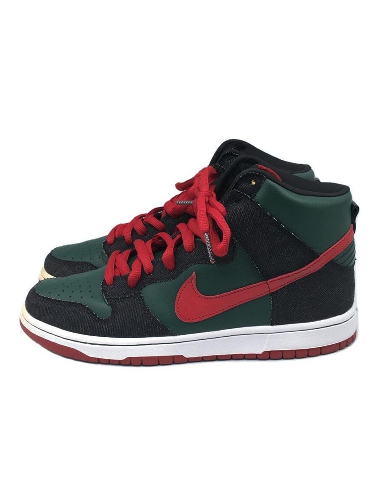 NIKE Men 9.0US   Sb/High Cut Sneakers/Dunk High Premium Resn/Green/313171-362