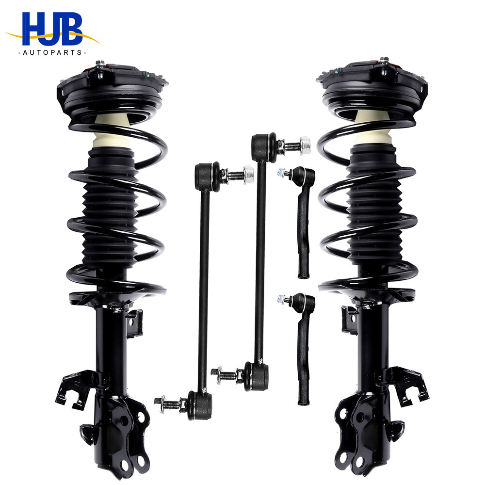 2007-2012 Nissan Versa Cube Front Struts Springs Tie Rods Sway Bars
