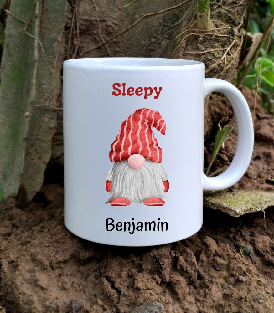 Gnome Mug Personalized Funny Coffee Mug Hot Chocolate Mug Perfect Gift For A