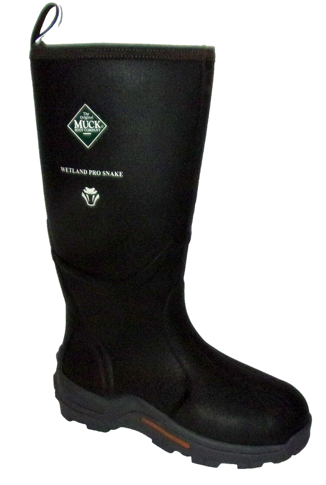 MUCK BOOT CO WETLAND PRO SNAKE BARK TALL BOOTS MEN'S 10 M
