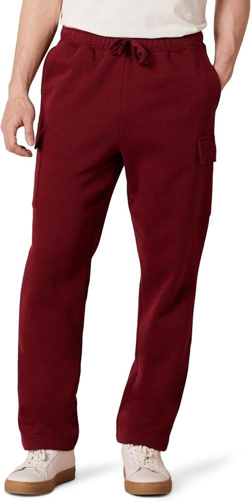 Cozy Men’s Fleece Cargo Sweatpants for Comfort and Style