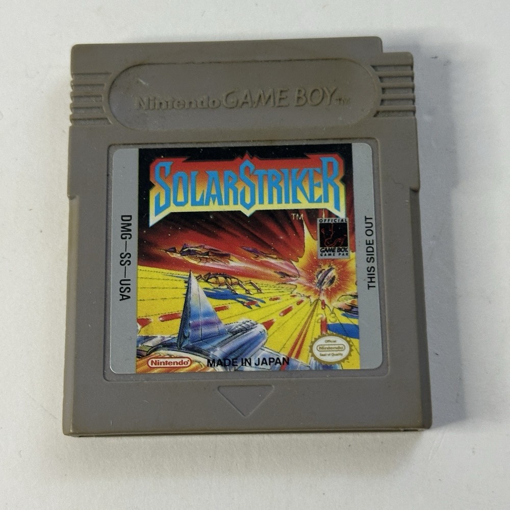SolarStriker (Nintendo Game Boy, 1990)