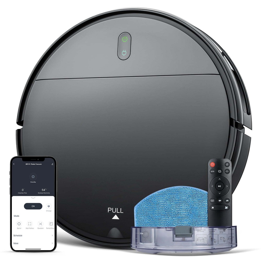 ONSON 2-in-1 Robot Vacuum and Mop for Pet Hair Hard Floors