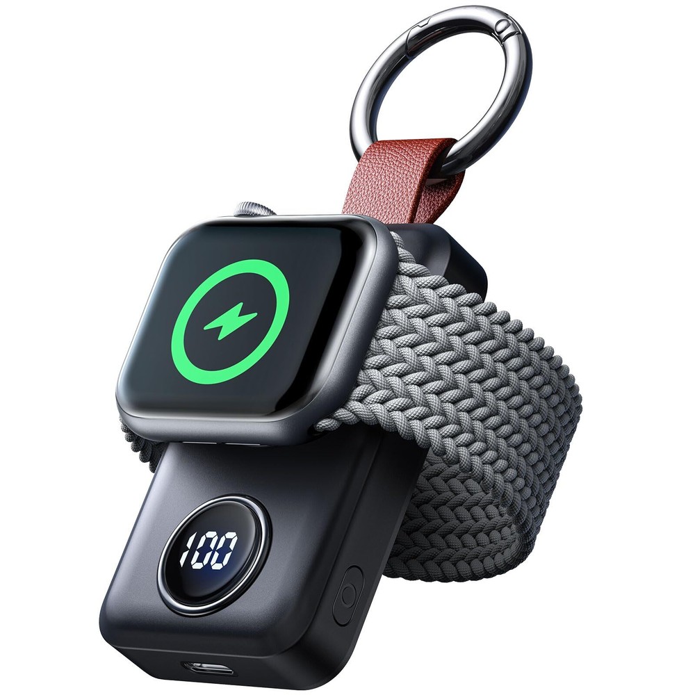 JOYROOM Portable 2000mAh Wireless Charger Compatible for Apple Watch Series 10/9