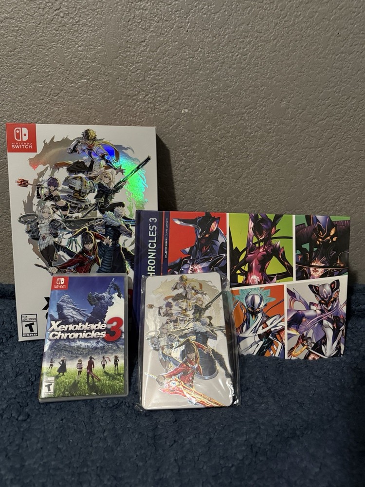 Xenoblade Chronicles 3 Special Edition (Nintendo Switch) NEW - GAME & STEEL BOOK