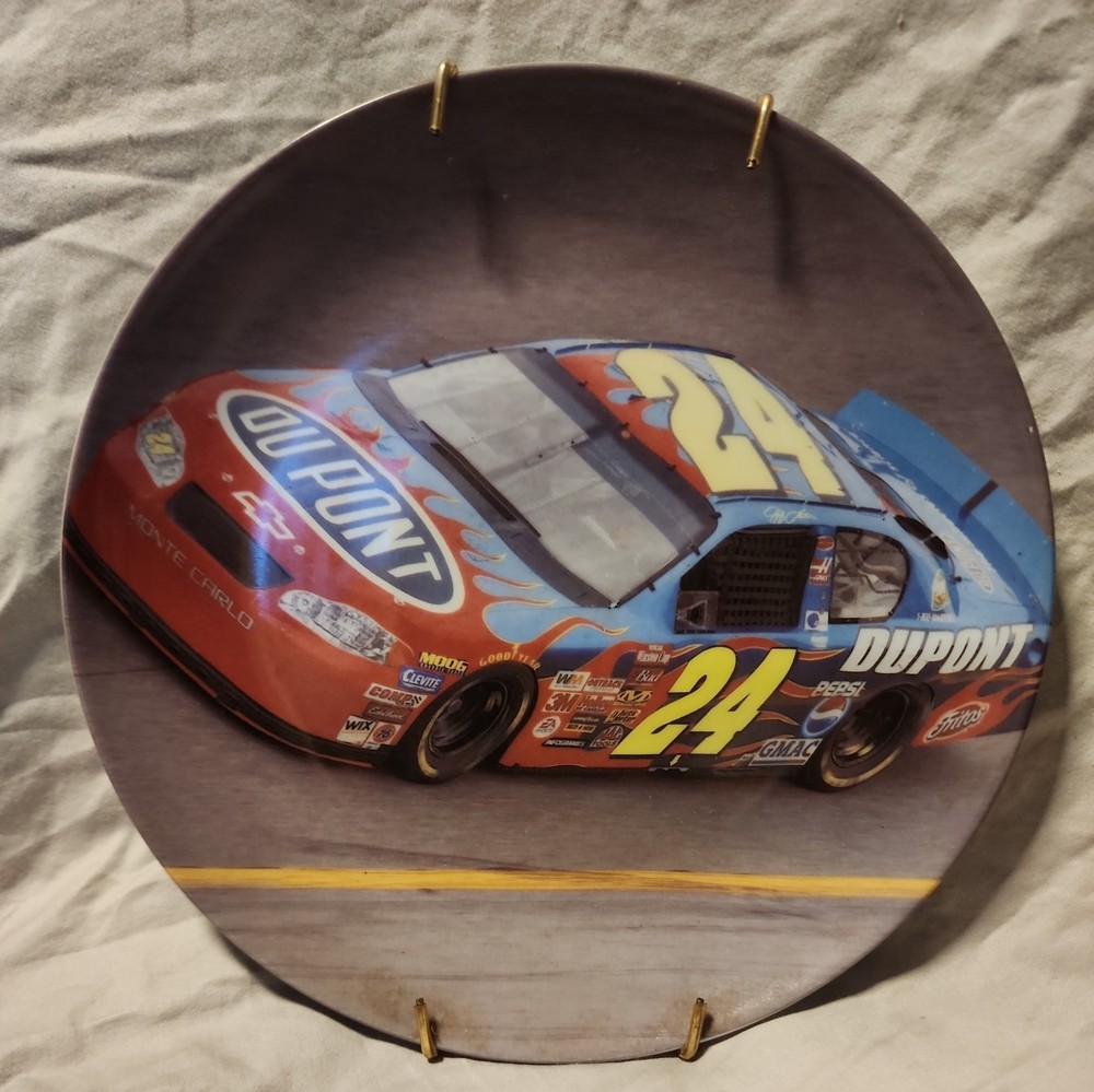 Jeff Gordon #24 NASCAR Driver Collection Decorative 8-Inch Plate
