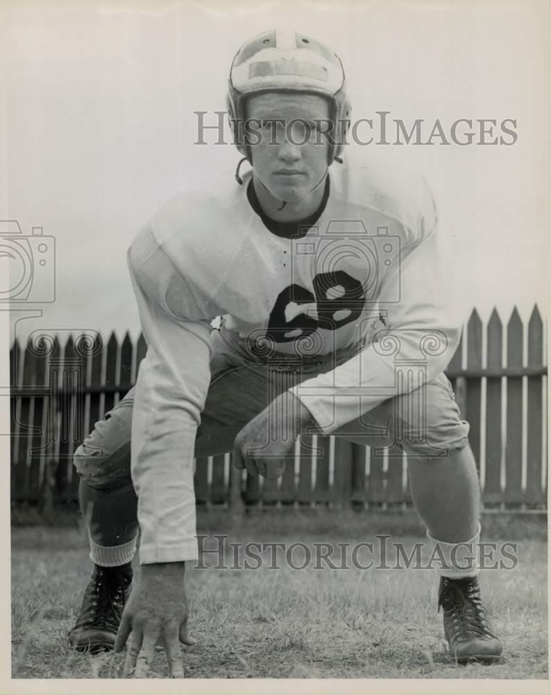 Press Photo Texas A&M Football player 
