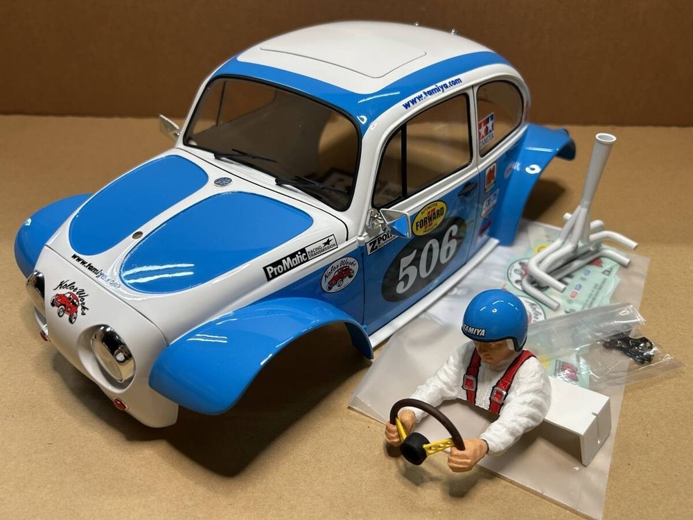 Tamiya Volkswagen Off-Roader Blue Painted RC Radio Control Body Only