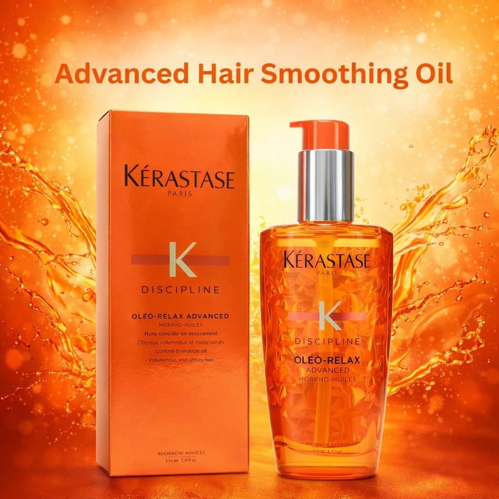 Kerastase Discipline Oleo Relax Advanced Hair Smoothing Oil 3.4oz /100ml