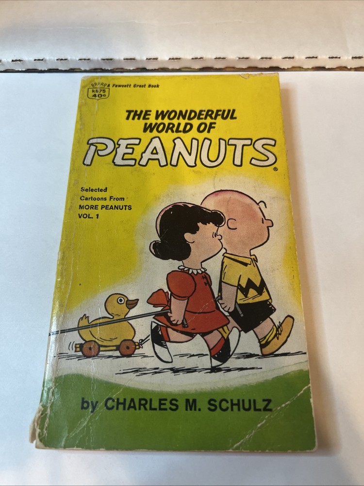 Vintage 1954 Peanuts Paperback Book by Charles M Schulz