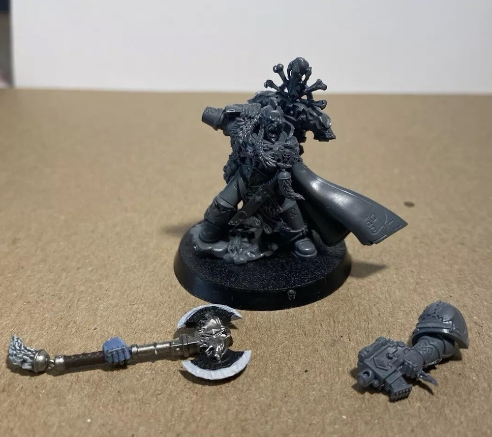 Warhammer 40k Space Wolves Krom Dragongaze Miniature Figure