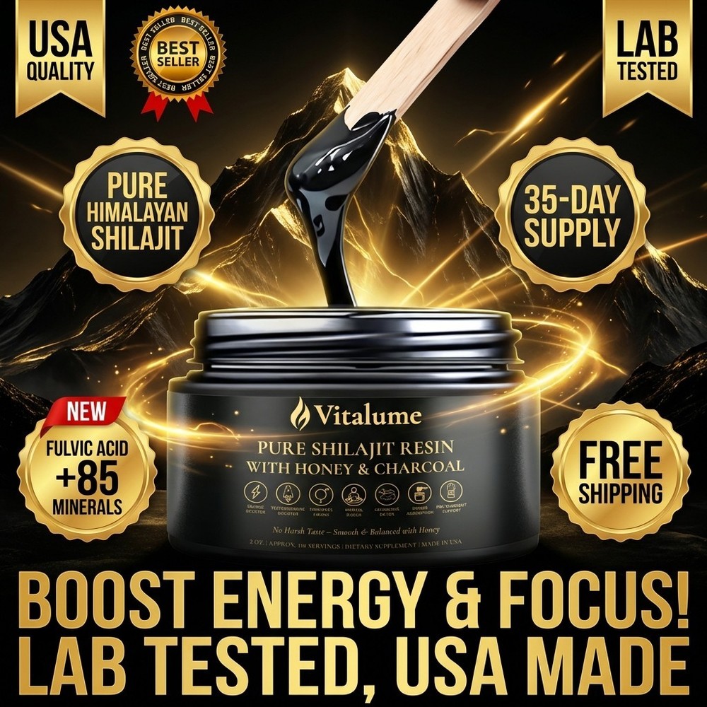 Organic 100% Pure Himalayan Shilajit, Soft Resin, Extremely Potent, Fulvic Acid