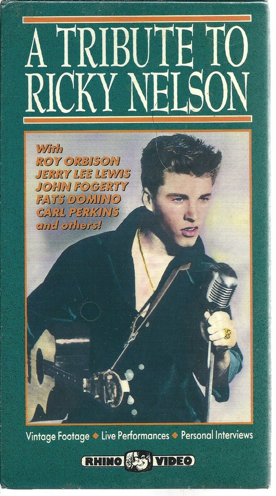 Rick Nelson - A Tribute to Ricky Nelson VHS 1995 NEW FACTORY SEALED JOHN FOGERTY