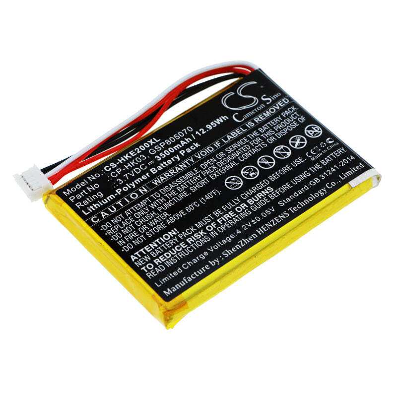 CP-HK03, GSP805070 High Capacity Battery for Harman Kardon Esquire 2, 3500mAh