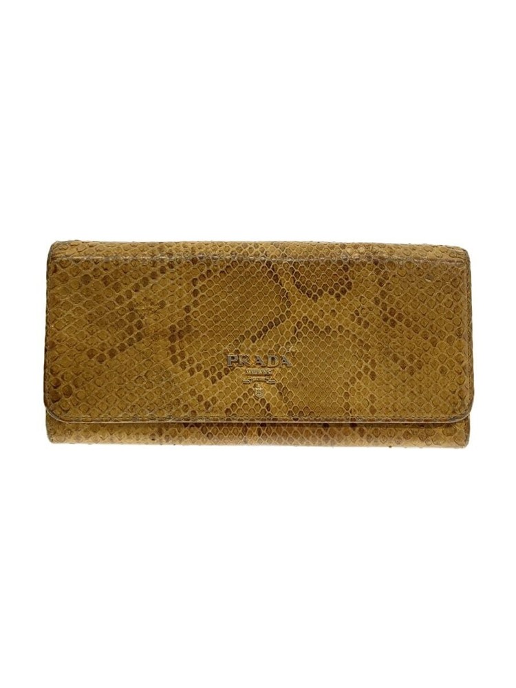 Prada CML Animal Print Long Wallet for Men - Luxurious Leather Design