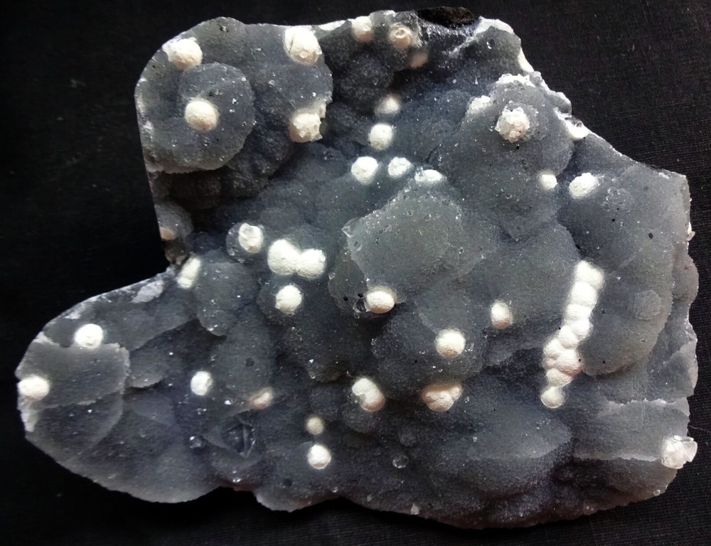 Stunning fluorite balls with apophyllite crystals on chalcedony matrix mineral specimen