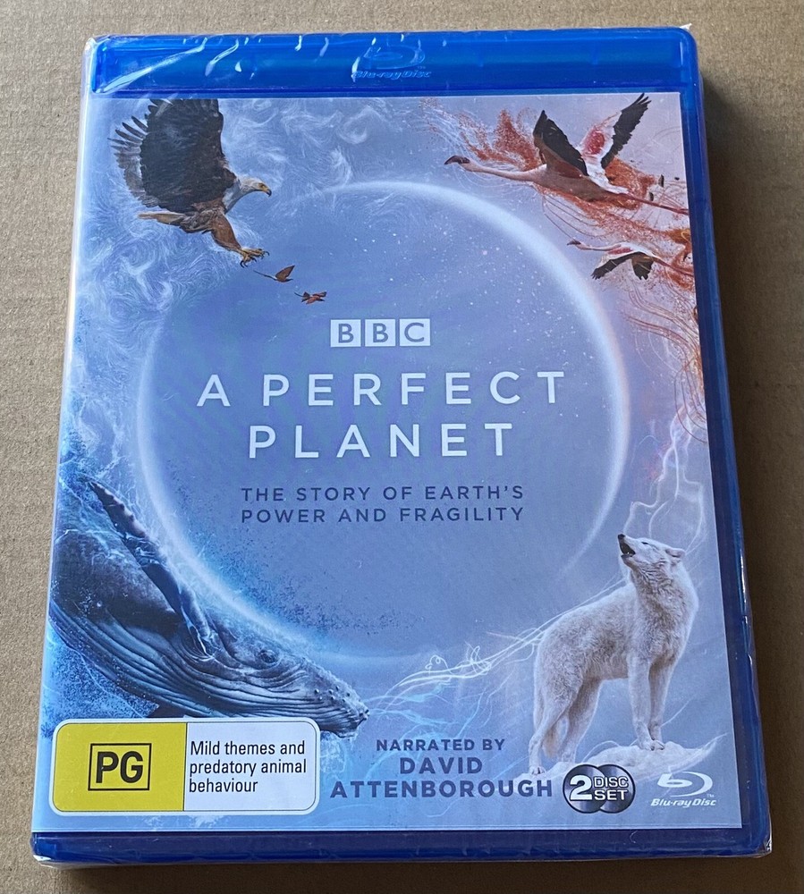 A Perfect Planet (Blu-Ray, 2021) BBC PG Documentary BRAND NEW & SEALED REG B