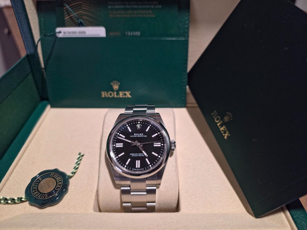 Rolex Oyster Perpetual 41mm Black Dial 134300-008 Brand New JAN 2026