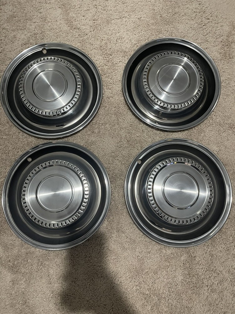 1972-1980 International Scout 4-Piece Hubcap Set OE Style