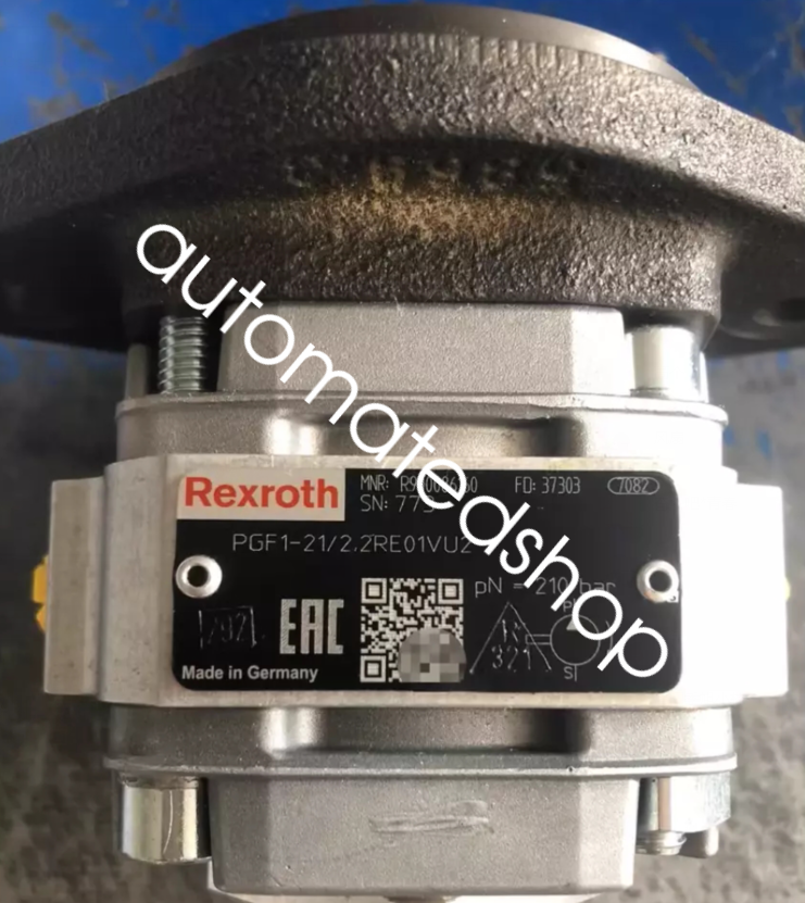 PGF1-2X/2,2RE01VU2 R900086160 Bosch Rexroth Gear Pump PGF1-21/2,2RE01VU2